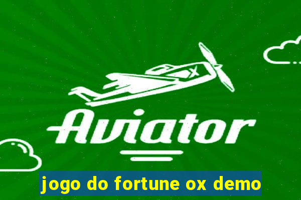 jogo do fortune ox demo